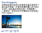 Facebook Advertisements - YourSingapore