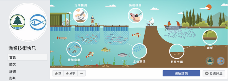 漁農處 - 漁業技術快訊 Facebook專頁管理